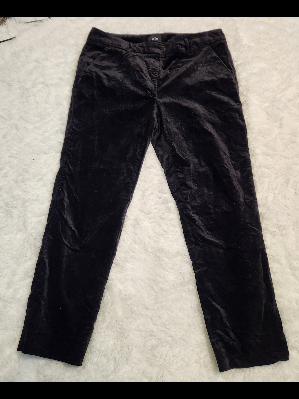 Black Velvet Women’s Pants